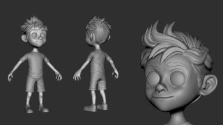 Esculpido de personajes estilo cartoon en ZBrush